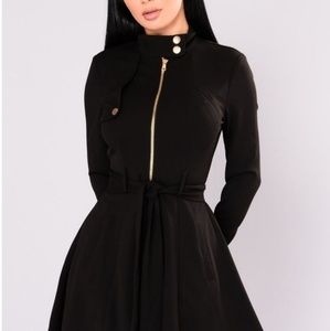 Fashion Nova Feeling Fancy Collar Dress